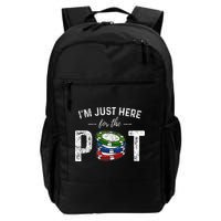 Poker I'm Just Here For The Pot Funny Backpack