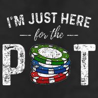 Poker I'm Just Here For The Pot Funny 15oz Campfire Ceramic Mug