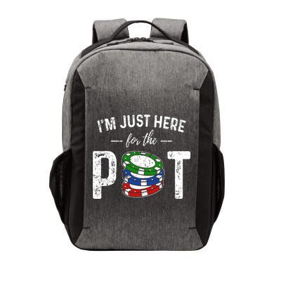 Poker I'm Just Here For The Pot Funny Vector Backpack