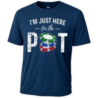 Poker I'm Just Here For The Pot Funny Performance Shirt