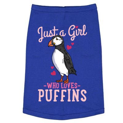 Puffin Iceland Just A Who Loves Puffins Gift Doggie Tank