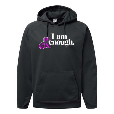 Pinky Im Ken I Am Ken Funny Enough Performance Fleece Hoodie