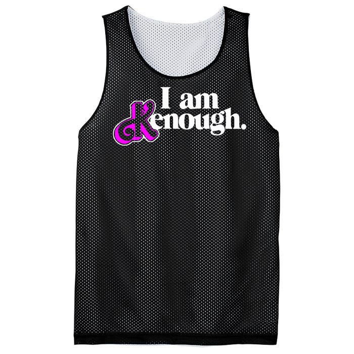 Pinky Im Ken I Am Ken Funny Enough Mesh Reversible Basketball Jersey Tank