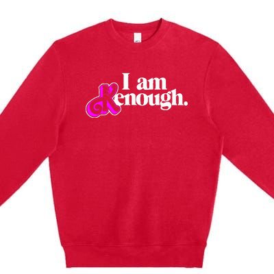 Pinky Im Ken I Am Ken Funny Enough Premium Crewneck Sweatshirt