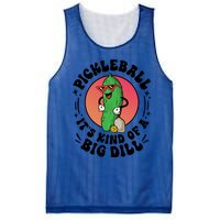 Pickleball ItS Kind Of A Big Dill Funny Paddleball Player Gift Mesh Reversible Basketball Jersey Tank