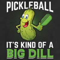Pickleball It's Kind Of Big Dill Adult Drive Performance Visor