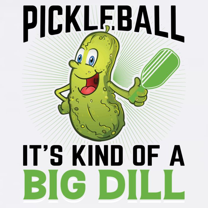 Pickleball It's Kind Of Big Dill Garment-Dyed Sweatshirt