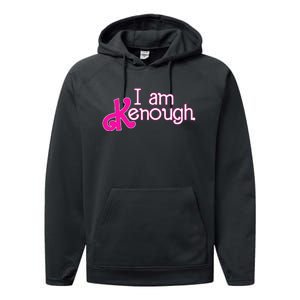 Pinky Im Ken I Am Ken Funny Enough Performance Fleece Hoodie