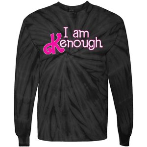 Pinky Im Ken I Am Ken Funny Enough Tie-Dye Long Sleeve Shirt