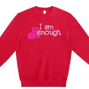 Pinky Im Ken I Am Ken Funny Enough Premium Crewneck Sweatshirt