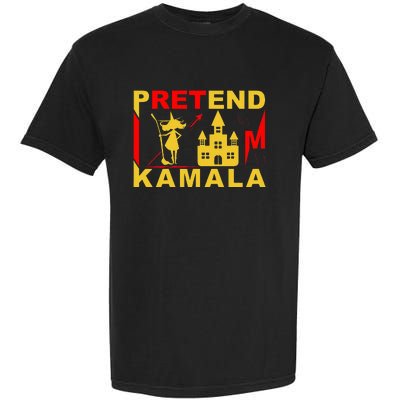 Pretend Im Kamala Witchy Madam President 2024 Garment-Dyed Heavyweight T-Shirt