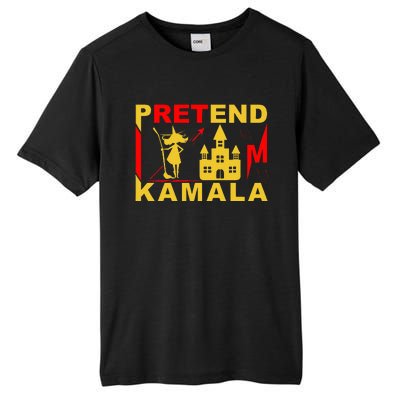 Pretend Im Kamala Witchy Madam President 2024 Tall Fusion ChromaSoft Performance T-Shirt