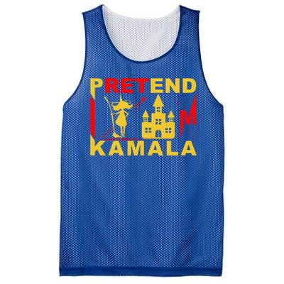 Pretend Im Kamala Witchy Madam President 2024 Mesh Reversible Basketball Jersey Tank