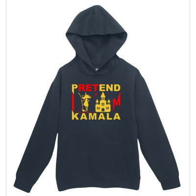 Pretend Im Kamala Witchy Madam President 2024 Urban Pullover Hoodie