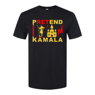 Pretend Im Kamala Witchy Madam President 2024 Softstyle CVC T-Shirt