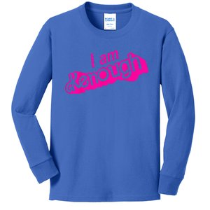 Pinky Im Ken I Am Ken Funny Enough Kids Long Sleeve Shirt