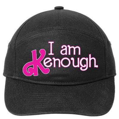 Pinky Im Ken I Am Ken Funny Enough For Men Women Kids 7-Panel Snapback Hat