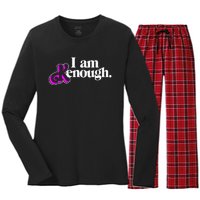 Pinky Im Ken I Am Ken Funny Enough For Men Women Kids Women's Long Sleeve Flannel Pajama Set 