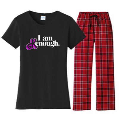 Pinky Im Ken I Am Ken Funny Enough For Men Women Kids Women's Flannel Pajama Set