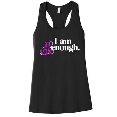 Pinky Im Ken I Am Ken Funny Enough For Men Women Kids Women's Racerback Tank