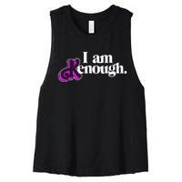 Pinky Im Ken I Am Ken Funny Enough For Men Women Kids Women's Racerback Cropped Tank