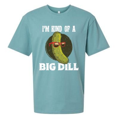 Pickle IM Kind Of A Big Dill Pickles Lover Cute Gift Sueded Cloud Jersey T-Shirt