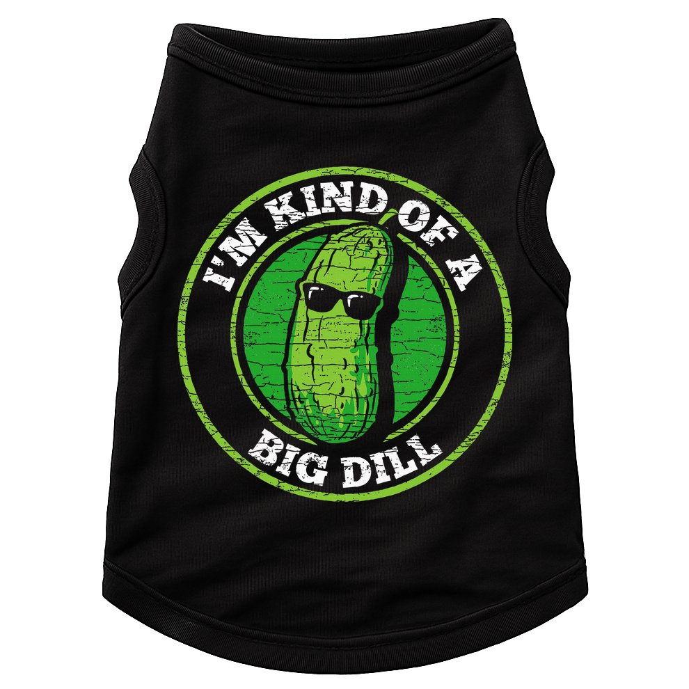 Pickle IM Kind Of A Big Dill Doggie Tank