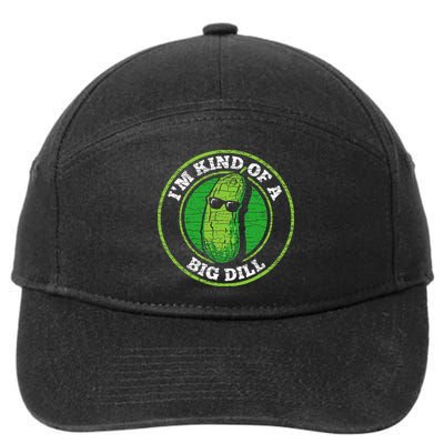 Pickle IM Kind Of A Big Dill 7-Panel Snapback Hat