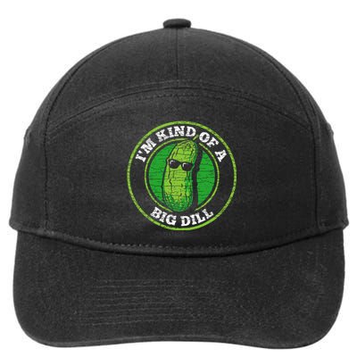 Pickle IM Kind Of A Big Dill 7-Panel Snapback Hat