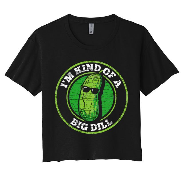 Pickle IM Kind Of A Big Dill Crop Top