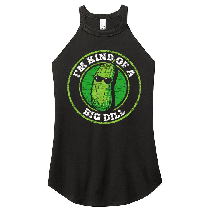 Pickle IM Kind Of A Big Dill Women's Perfect Tri Rocker Tank
