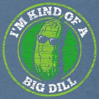 Pickle IM Kind Of A Big Dill Garment-Dyed Sweatshirt