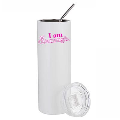 Pinky Im Ken I Am Ken Funny Enough Tee Stainless Steel Tumbler