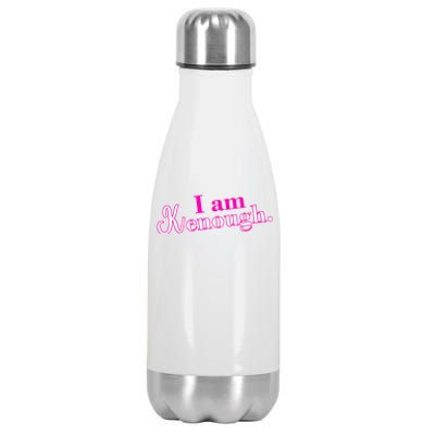 Pinky Im Ken I Am Ken Funny Enough Tee Stainless Steel Insulated Water Bottle