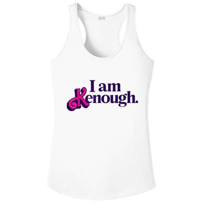 Pinky Im Ken I Am Ken Funny Enough Tee For Men Women Ladies PosiCharge Competitor Racerback Tank