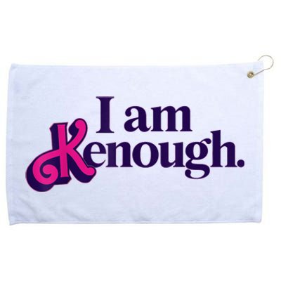 Pinky Im Ken I Am Ken Funny Enough Tee For Men Women Grommeted Golf Towel