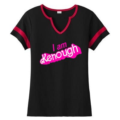 Pinky Im Ken I Am Ken Funny Enough Tee For Men Women Ladies Halftime Notch Neck Tee