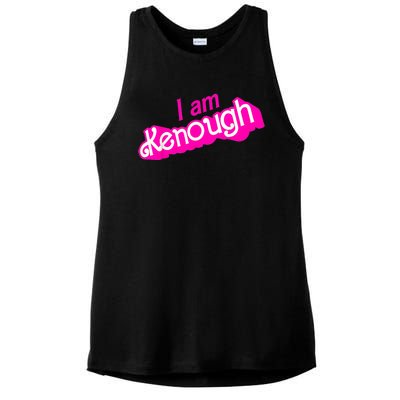 Pinky Im Ken I Am Ken Funny Enough Tee For Men Women Ladies PosiCharge Tri-Blend Wicking Tank