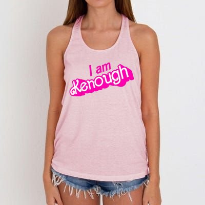 Pinky Im Ken I Am Ken Funny Enough Tee For Men Women Women's Knotted Racerback Tank