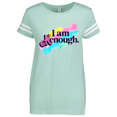 Pinky Im Ken I Am Ken Funny Enough For Men Women Enza Ladies Jersey Football T-Shirt