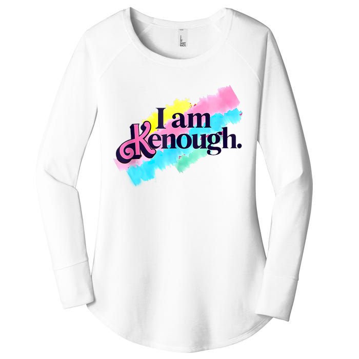 Pinky Im Ken I Am Ken Funny Enough For Men Women Women's Perfect Tri Tunic Long Sleeve Shirt