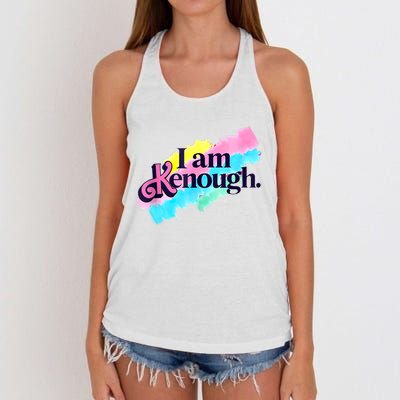 Pinky Im Ken I Am Ken Funny Enough For Men Women Women's Knotted Racerback Tank