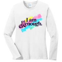 Pinky Im Ken I Am Ken Funny Enough For Men Women Ladies Long Sleeve Shirt