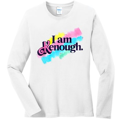 Pinky Im Ken I Am Ken Funny Enough For Men Women Ladies Long Sleeve Shirt