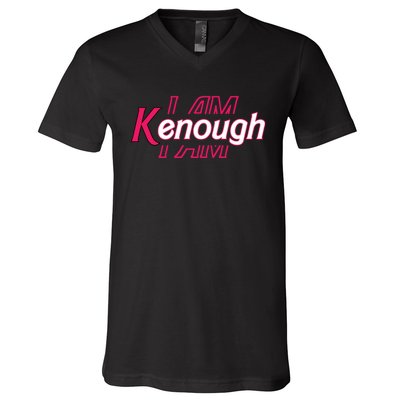 Pinky Im Ken I Am Ken Funny Enough Tee For Men Women Kids V-Neck T-Shirt