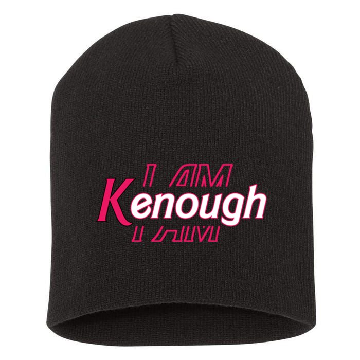 Pinky Im Ken I Am Ken Funny Enough Tee For Men Women Kids Short Acrylic Beanie