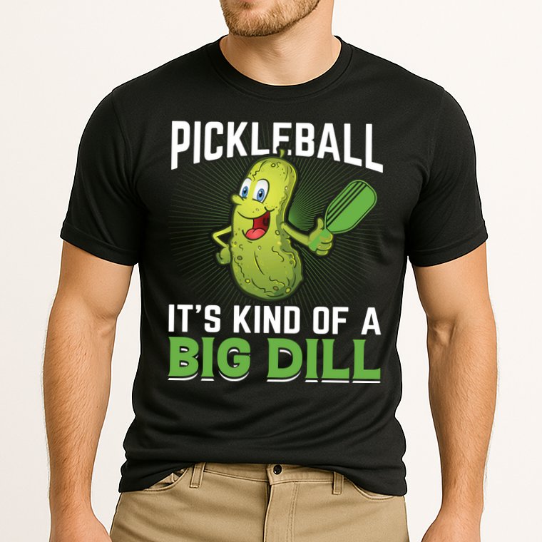 Pickleball It's Kind Of The Big Dill Performance Shirt