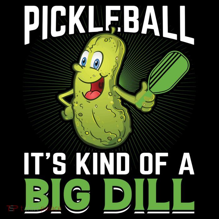 Pickleball It's Kind Of The Big Dill Drawstring Bag