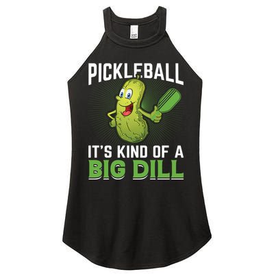 Pickleball It's Kind Of The Big Dill Women's Perfect Tri Rocker Tank