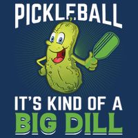 Pickleball It's Kind Of The Big Dill Infant Baby Jersey Bodysuit